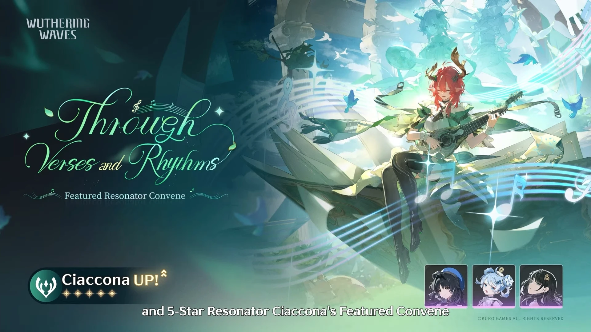 Wuthering Waves 3.0 Phase 1 Banner